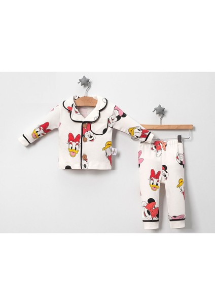 Hayvan Desenli Mevsimlik Bebek Pijama Takımı