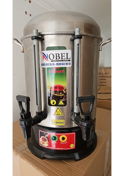 120 Bardak Çay Makinası Gri / Tek Ebat