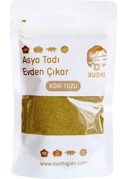 XUSHI GIDA Yeşil Köri Tuzu (Green Curry Powder) - 100G