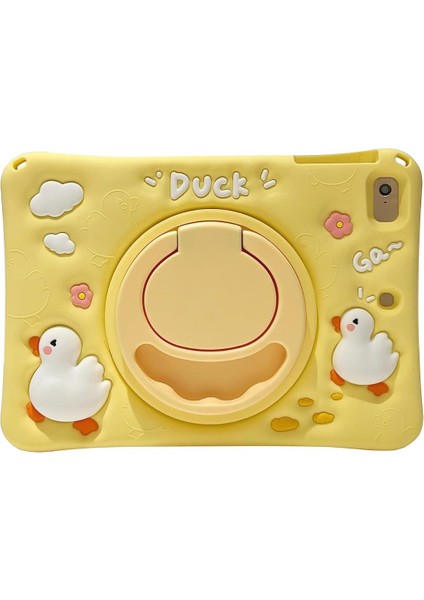Apple iPad Air 3 / Pro 10.5 Kılıf Cute Dolls Standlı Eğlenceli 3D Karekterli Çocuk Kılıfı A2152 A2123 A2153 A2154 A1701 A1709 A1852