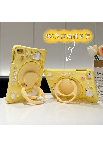 Apple iPad Air 3 / Pro 10.5 Kılıf Cute Dolls Standlı Eğlenceli 3D Karekterli Çocuk Kılıfı A2152 A2123 A2153 A2154 A1701 A1709 A1852