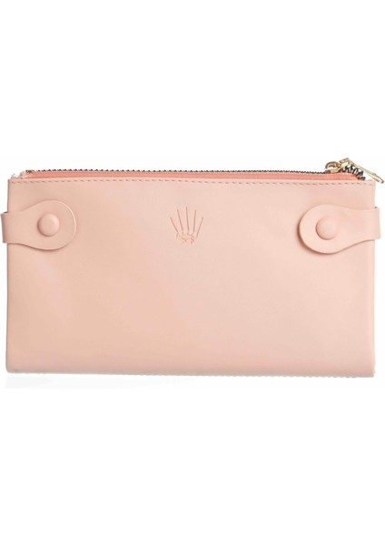 DUAL POCKET PEMBE TELEFON CÜZDANI