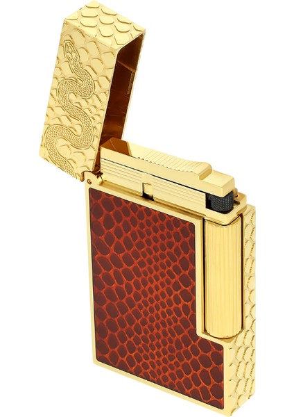 Lacquered Ligne 2 Red Puro Çakmağı 16075