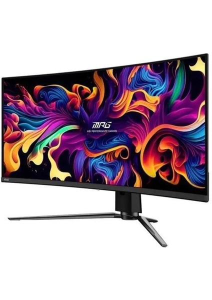 Msı 34" Qd OLED Mpg 341CQPX 0.03MS 240HZ Hdmı-Dp Kavıslı Gamıng Monitör 3440X1440