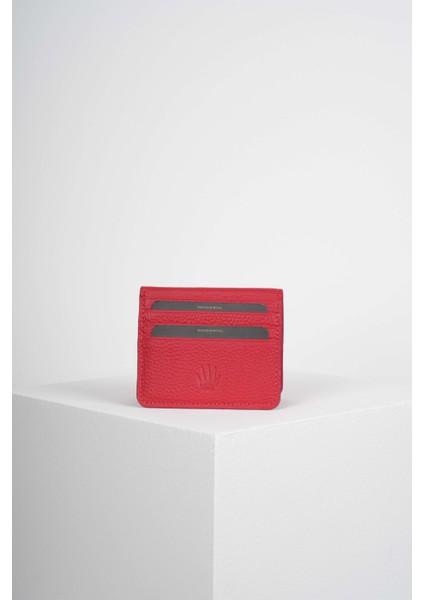 PAIR FLOTTER RED SLIM HAKİKİ DERİ CÜZDAN