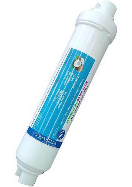 Su Arıtma Cihazı Tatlandırıcı Filtre Post Son Karbon Nsf Onaylı modelleri