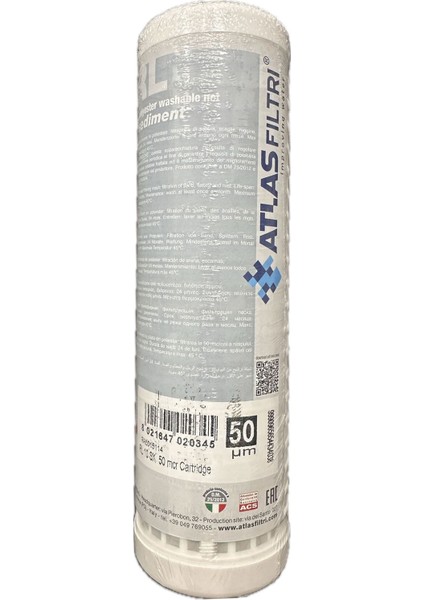 Atlas Filtri 50 Micron Yıkanabilir Filtre