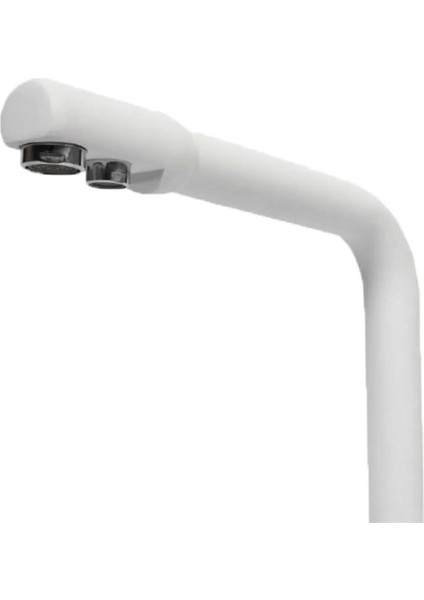 3 Yollu Arıtma Bataryası Musluk Sıcak-Soğuk Mix Arıtma Beyaz fırsatları