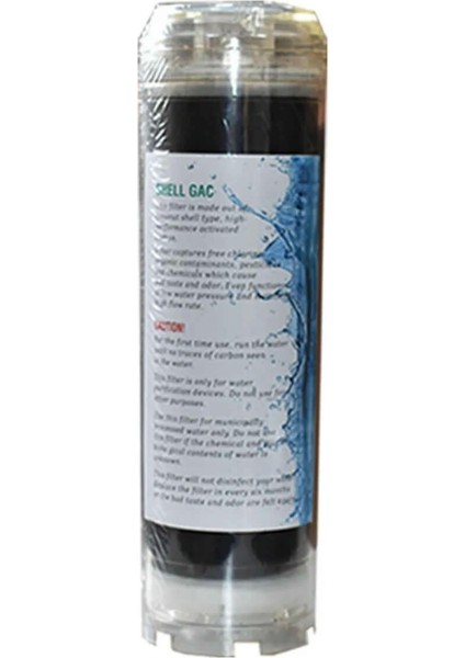 Açık Kasa Su Arıtma Cihazına 12 Inç Shel Gac Filtre