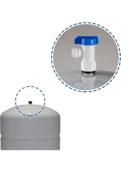 Tr Tank Su Arıtma Cihazı Tankı Nsf Sertifikalı 12 Lt indirimleri