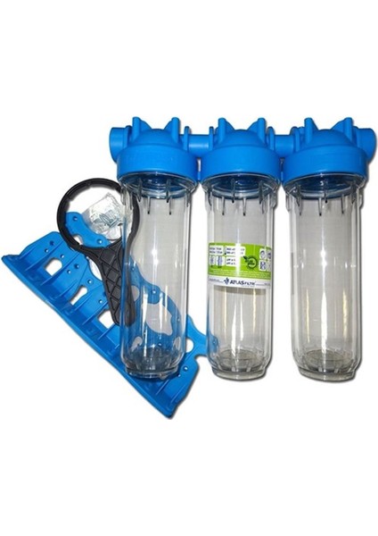 Atlas Filtri Atlas 10" Dp Trıo Housıng 3/4" Filtre Kabı Boş fiyatları