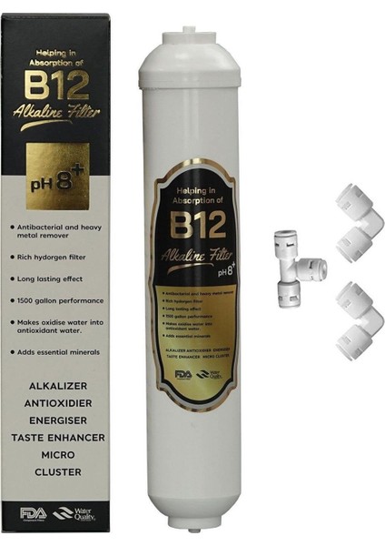 Purefer Su Arıtma Filtresi 6'li Pentair Membranlı Usa Filtre Seti B12 Multimineralli modelleri