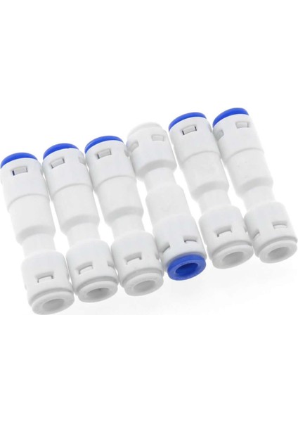 Çek Valfi 6 Adet 1/4 Inç Bağlantı İçin Itmeli Tek Yönlü Düz Hızlı Bağlantı Çek Valfi Su Sistemleri fırsatları