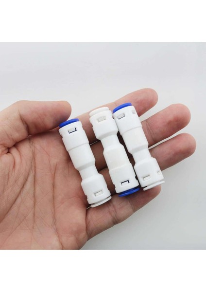 Çek Valfi 6 Adet 1/4 Inç Bağlantı İçin Itmeli Tek Yönlü Düz Hızlı Bağlantı Çek Valfi Su Sistemleri indirimleri