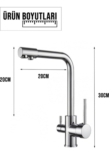 3 Yollu Lüx Arıtma Bataryası Krom fiyatları