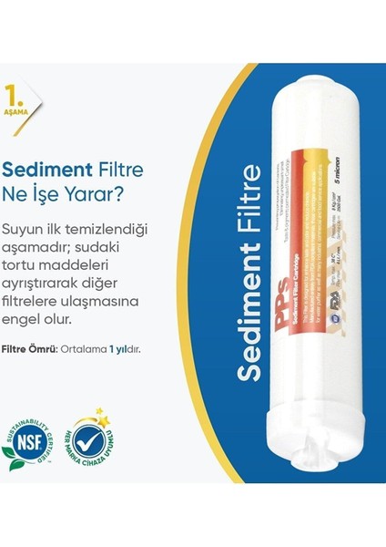 3'lü Su Arıtma Cihazı Quick Filtre Seti fiyatları