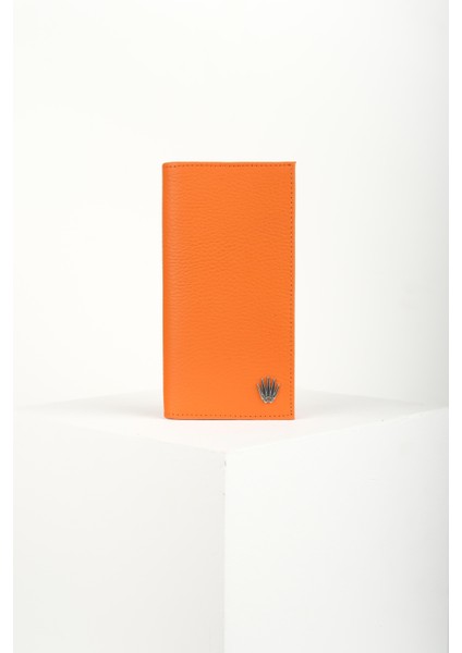 Parıs Turuncu Deri Telefon Cüzdanı fırsatları