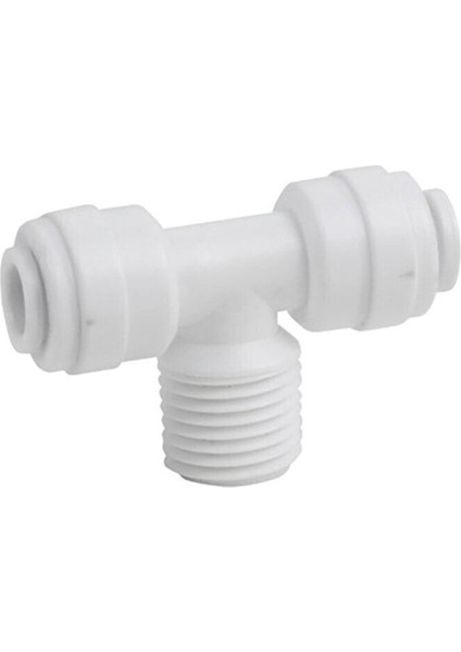 Su Arıtma Cihazı Tatlandırıcı Filtre İçin Yan Diş T Dirsek Quick