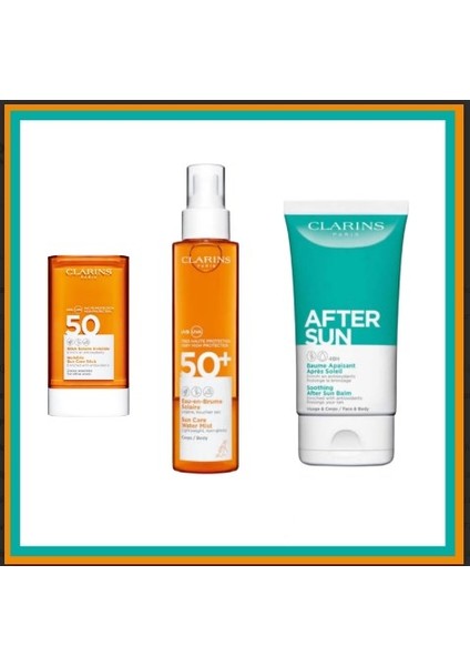 Body Sun Care Vücut + Face Stick + After Sun 3lü Set