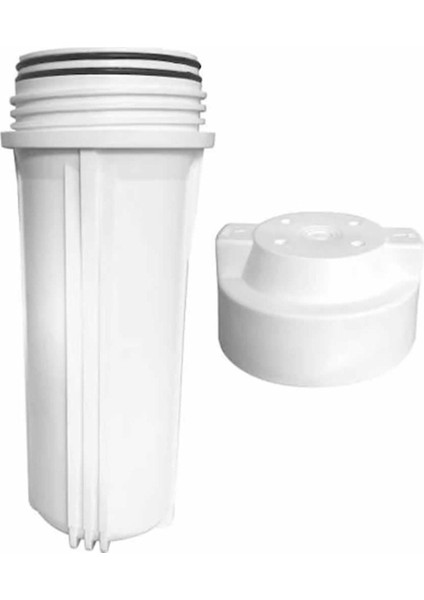 Su Arıtma Cihazı 10" Şeffaf Filtre Kabı Housing Çift O Ring fiyatları