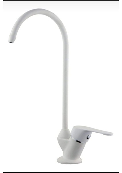 Mix Su Arıtma Cihazı Musluğu Kuğu Model Beyaz