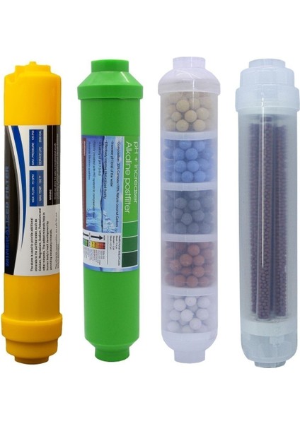 Su Arıtma Cihazı 4'lü Alkali , Mineral , Detoks , Ph Dengeleyici