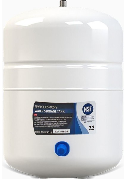 Tr Tank Ro 2.2 Su Arıtma Tankı 8 Lt Nsf Onaylı