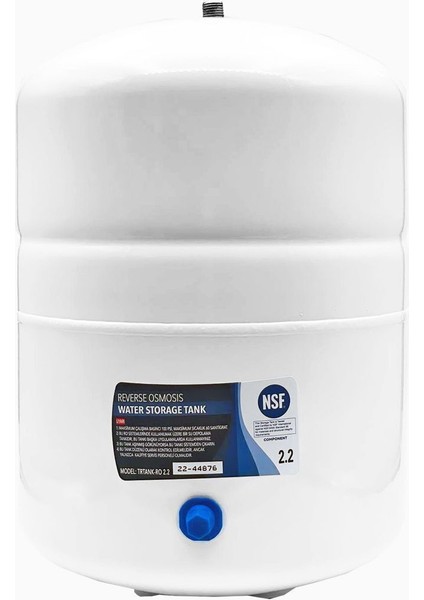 Tr Tank Ro 2.2 Su Arıtma Tankı 8 Lt Nsf Onaylı