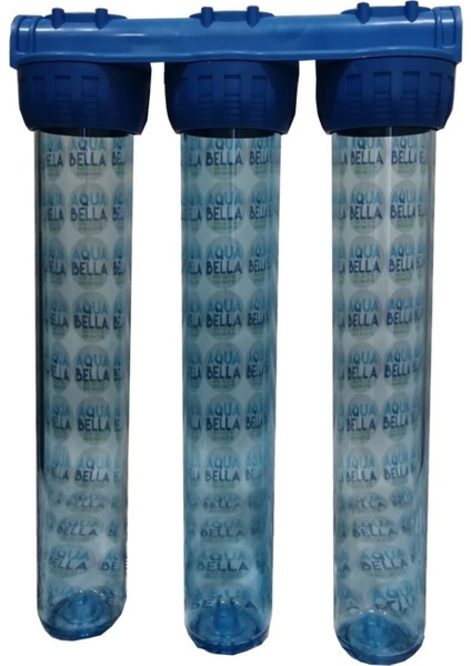 20 Inç 3 Lü Bina Girişi Su Arıtma Cihazı ve Daire Girişi Su Arıtma Cihazı