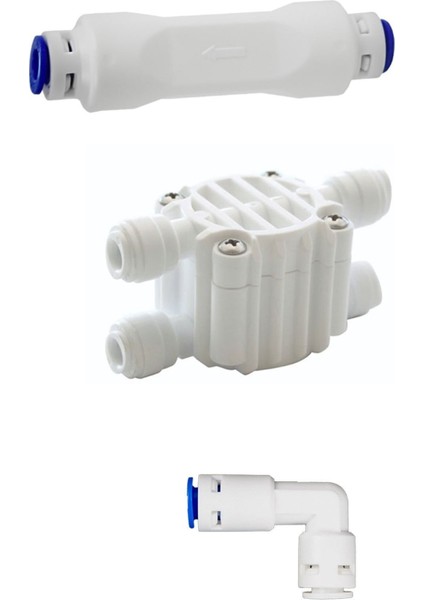 Su Arıtma Cihazı Dört ( 4 ) Yollu Vana - Atık Kısıcı - Check Valf