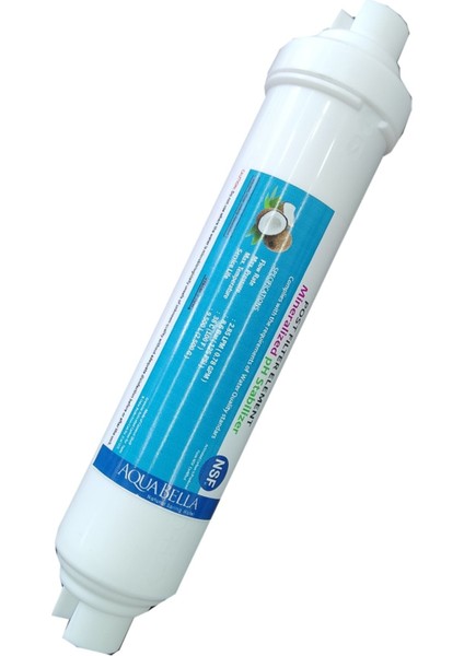 Aqua Turco Su Arıtma Cihazları İçin Kokonat Bazlı Tatlandırıcı Filtre