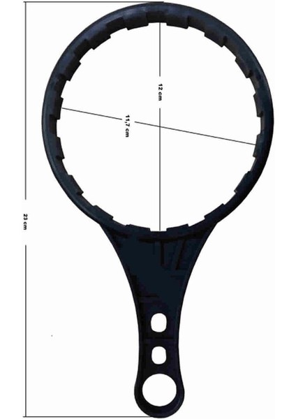 Tesisat Tipi Sayaç Tipi Filtre Kabı Housing Açma Anahtarı modelleri