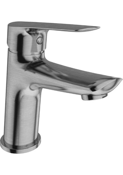 Tandem Lavabo Bataryası (H12) Fırçalanmış Nikel