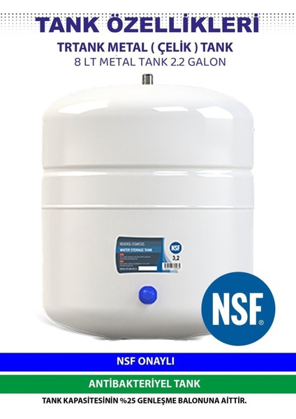 8 Lt Delüx Su Arıtma Cihazı 12 Aşamalı fırsatları