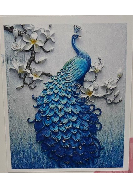 Boncuklu Goblen 5d Taşlı Mozaik Elmas Goblen 50X40 Tamamı Yuvarlak Boncuklu