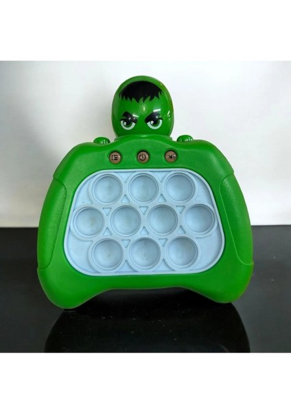 Hulk Figürlü Işıklı Müzikli Pop-It Eğitici Oyuncak
