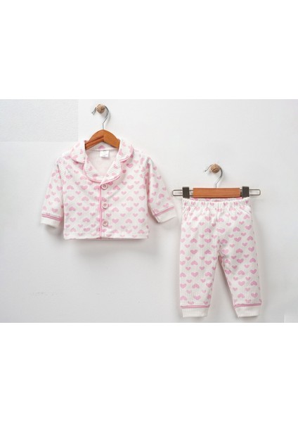 Kalpli Fitilii Mevsimlik Bebek Pijama Takımı