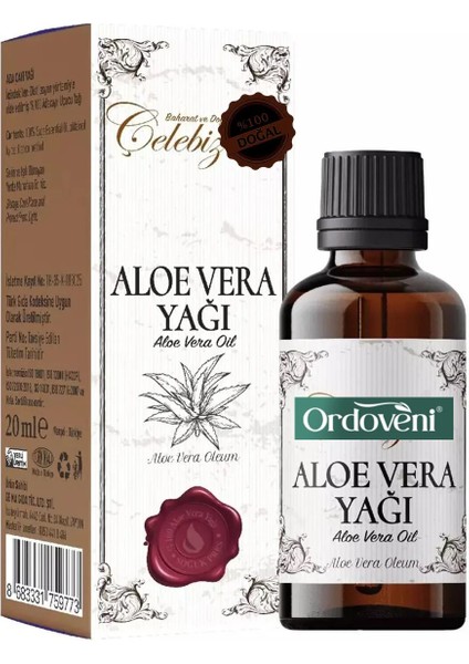 Aloe Vera Yağı 20 ml