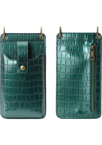 Cep Telefonu Kılıfı Cep Telefonu Çantası Kadın Messenger Trendi Yeni Mini Cep Telefonu Küçük Çanta Kart Tutucu (Yurt Dışından)