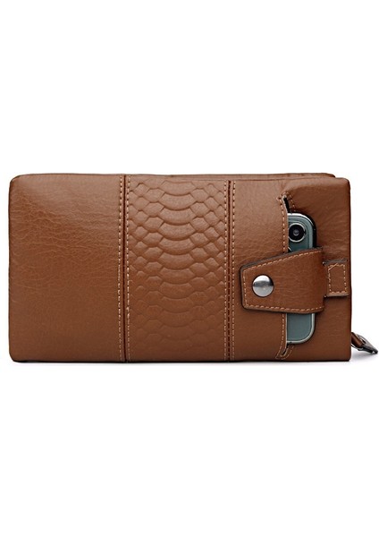 Kadın Cep Telefonu Cüzdanı Uzun Fermuarlı Debriyaj (Yurt Dışından)