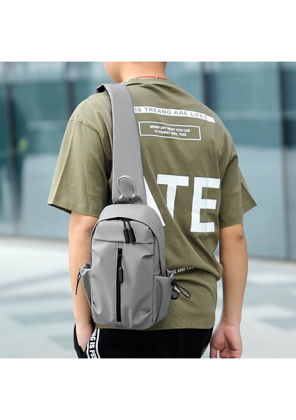 Yeni Çok Fonksiyonlu Spor ve Eğlence Göğüs Çantası Erkek Omuz Çantası Çapraz Çanta Pratik Büyük Kapasiteli Spor Açık Küçük Çanta (Yurt Dışından) fiyatları