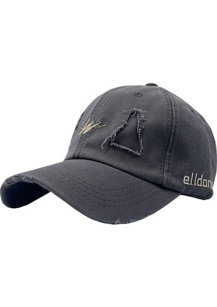 Mektup Nakışı Yeni Stil Delikli Şapka Çok Yönlü Moda Kap (Yurt Dışından) fiyatları