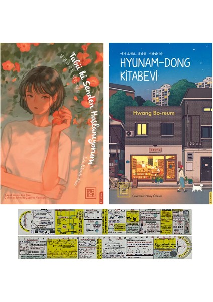 Tabii Ki Senden Hoşlanıyorum / Hyunam-Dong Kitabevi 2 Kitap Set (Matetmatik Öğreten Cetvel)