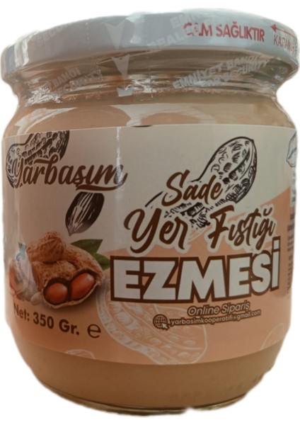 Sade Fıstık Ezmesi 350 gr
