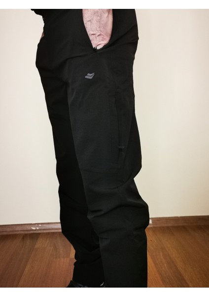 Erkek Siyah Yan Cepli Outdoor Pantolon 2053-02 fiyatları