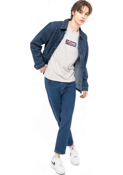 Jean Ceket Dark Mavi