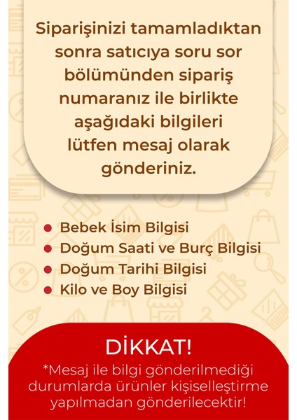 Kişiye Özel Pleksi Bebek Doğum Bilgileri, Erkek ve Kız Çocuk – Özel Tasarım Uyuyan Bebek Konsepti