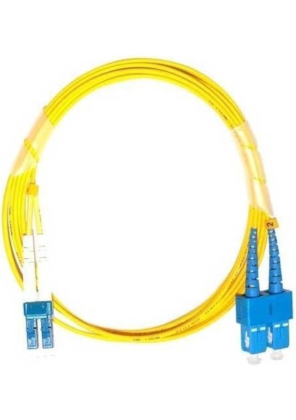 E9DXSCLC2D0020 Sc-Lc Duplex Sm 9/125 Patch Cord 2 mt