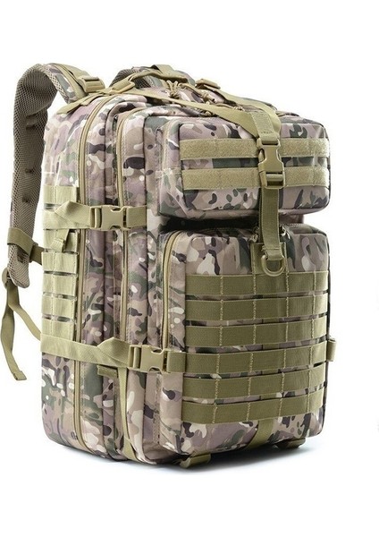 Askeri Sheng Açık Kamuflaj Omuz Çantası Büyük Kapasiteli Sırt Çantası Spor Dağcılık Bisiklet Çantası (Yurt Dışından)