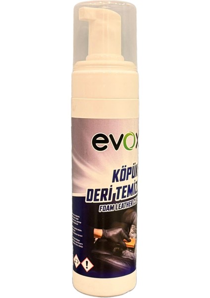 Evoxy Köpük Deri Temizleyici 200 ml
